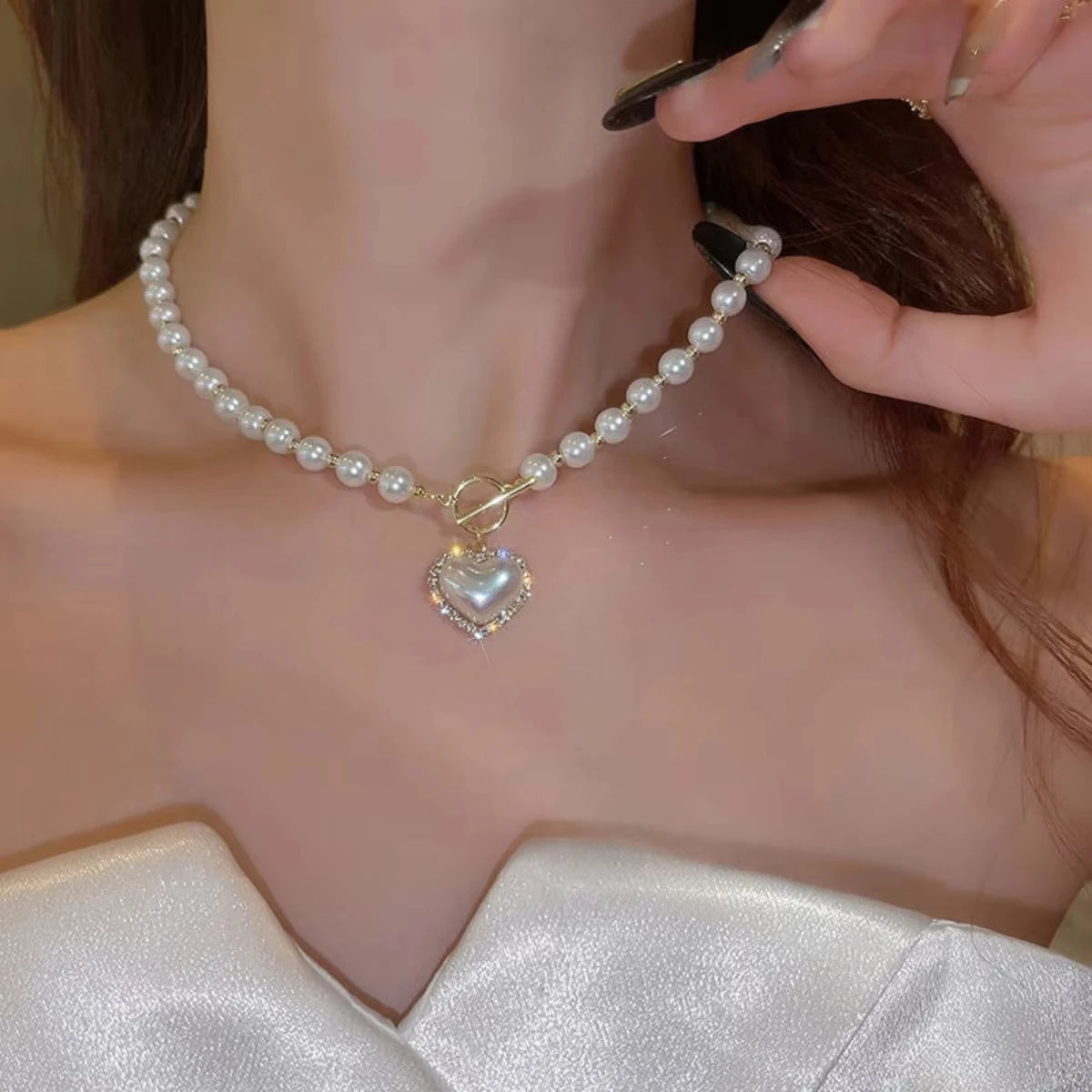 The Pearl Heart Pendant