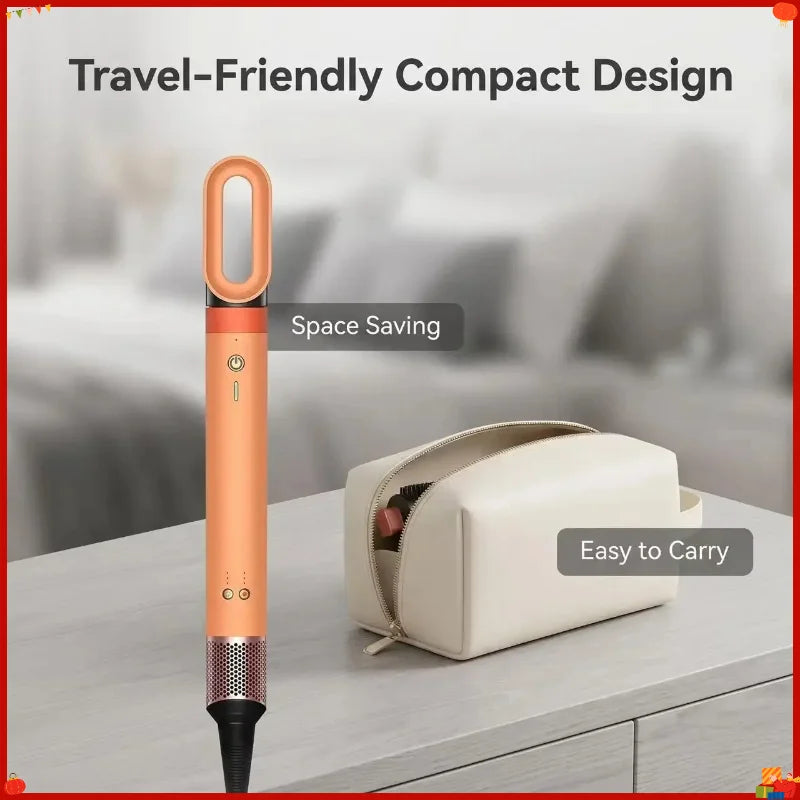 HS09 6-in-1 Professional Hair Styler: Dry, Curl & Straighten