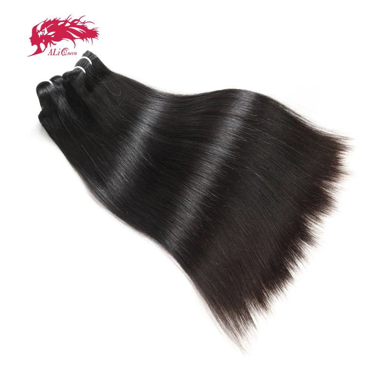 Luxe Hair Bundles Straight Human Hair Bundles Virgin Hair Weave For Women Indian 100% Human Hair Extensions