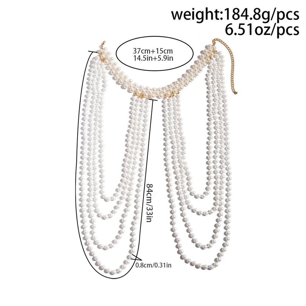 The Pearl Shoulder Chain