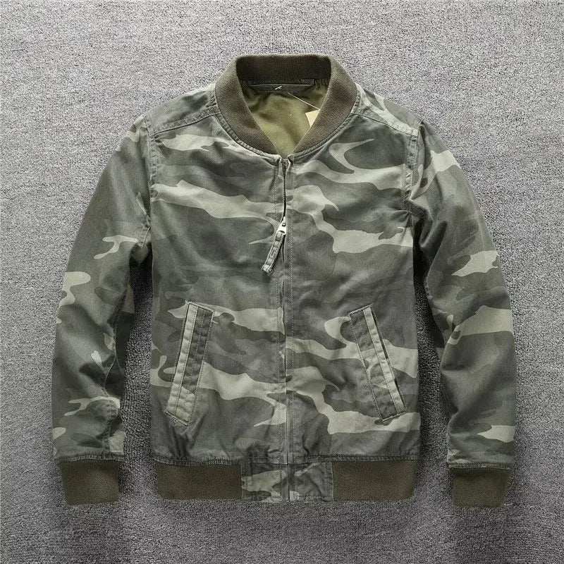 Retro jacket men's military tactical jacket men's camouflage jacket street wear baseball jacket men's bomber jacket winter jacke