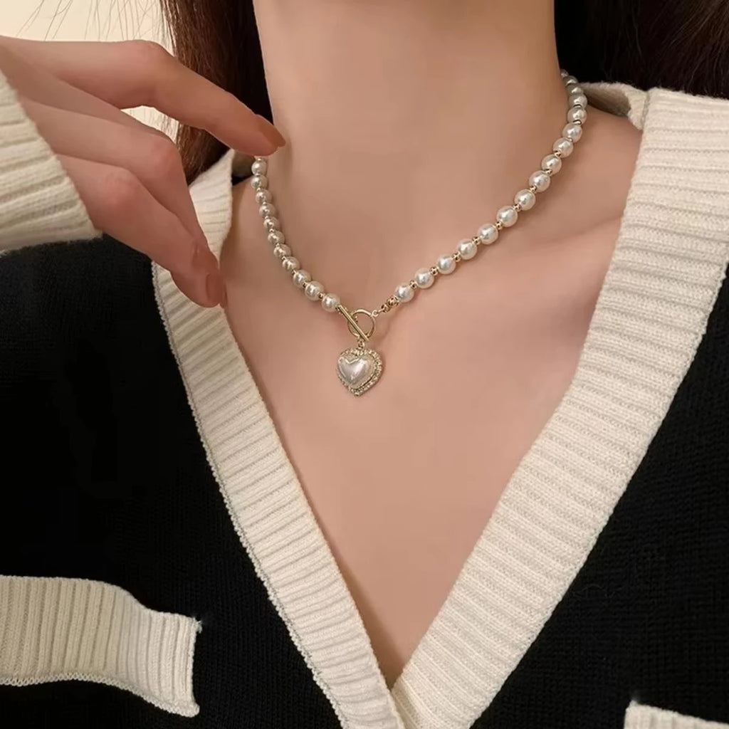 The Pearl Heart Pendant