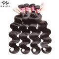 UNice Body Wave Human Human Hair Bundles 4PCS/Lot 100% Remy Hair Weaving Natural Color Human Hair Weaves 8-30inch Free Shipping