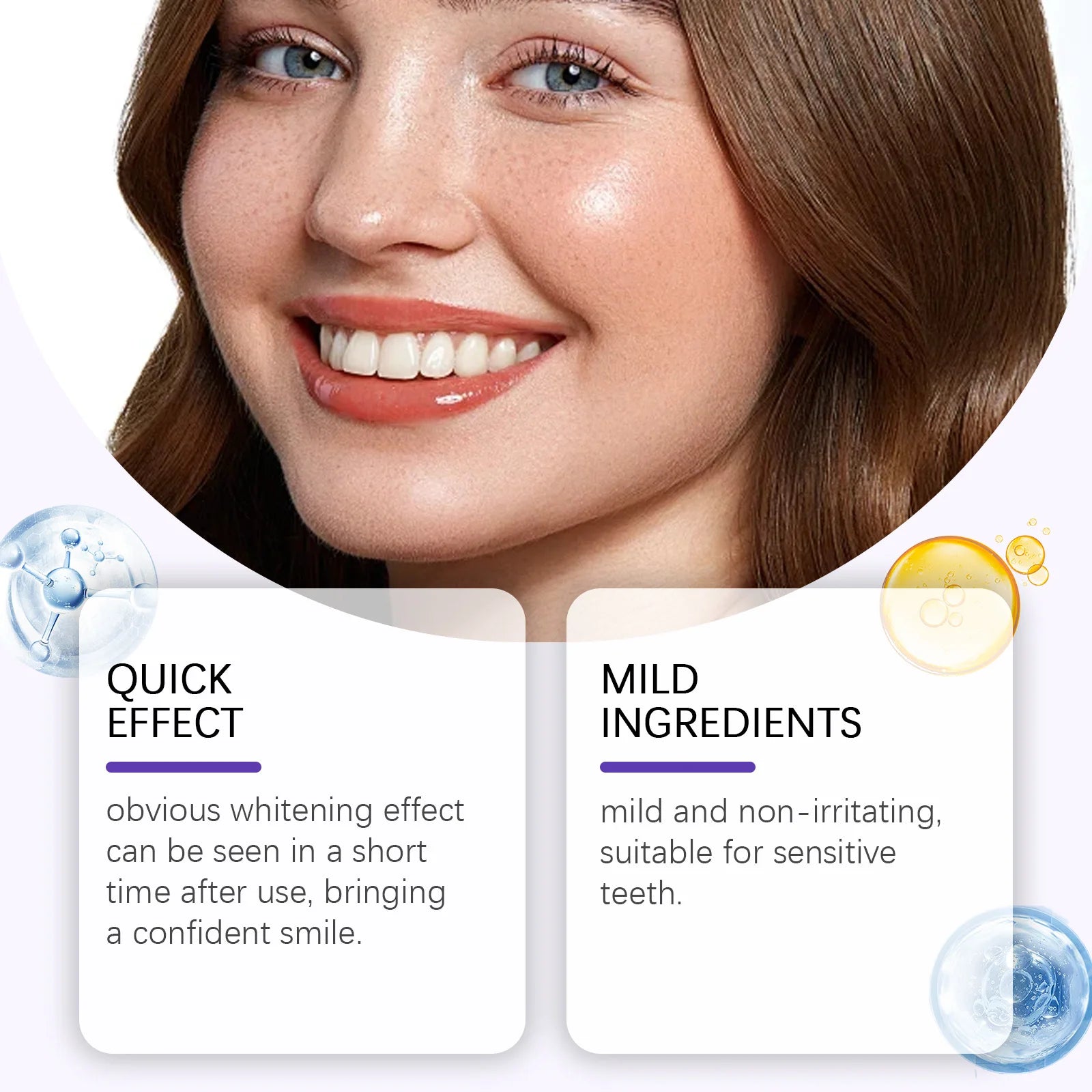 Purple Teeth Whitening Strips