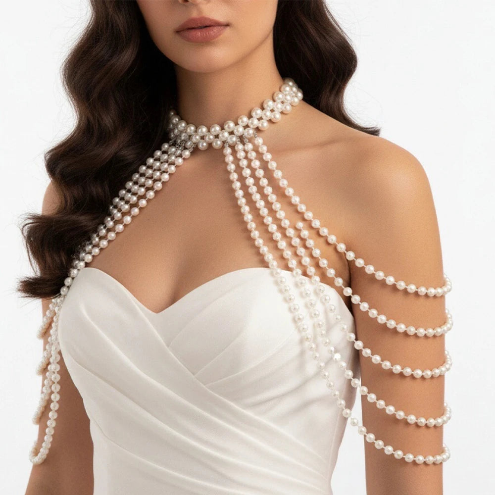 The Pearl Shoulder Chain