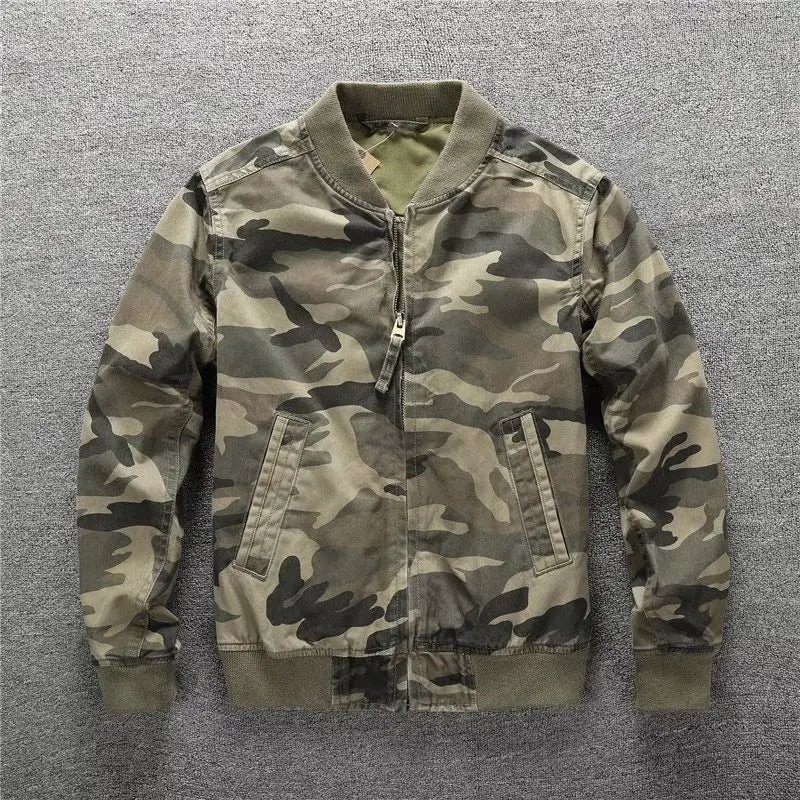 Retro jacket men's military tactical jacket men's camouflage jacket street wear baseball jacket men's bomber jacket winter jacke