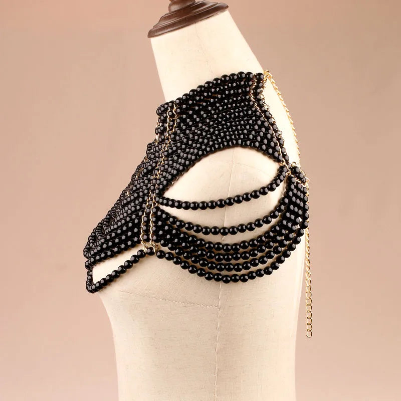 The Bridal Pearl Shawl Necklace