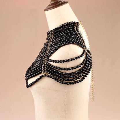 The Bridal Pearl Shawl Necklace