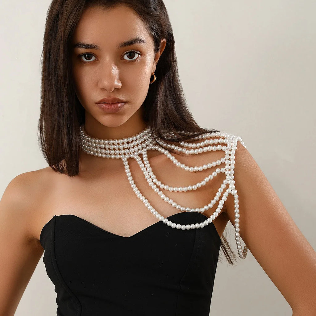 The Pearl Shoulder Chain