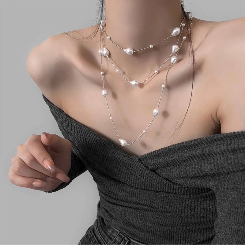 The Baroque Pearl Necklace