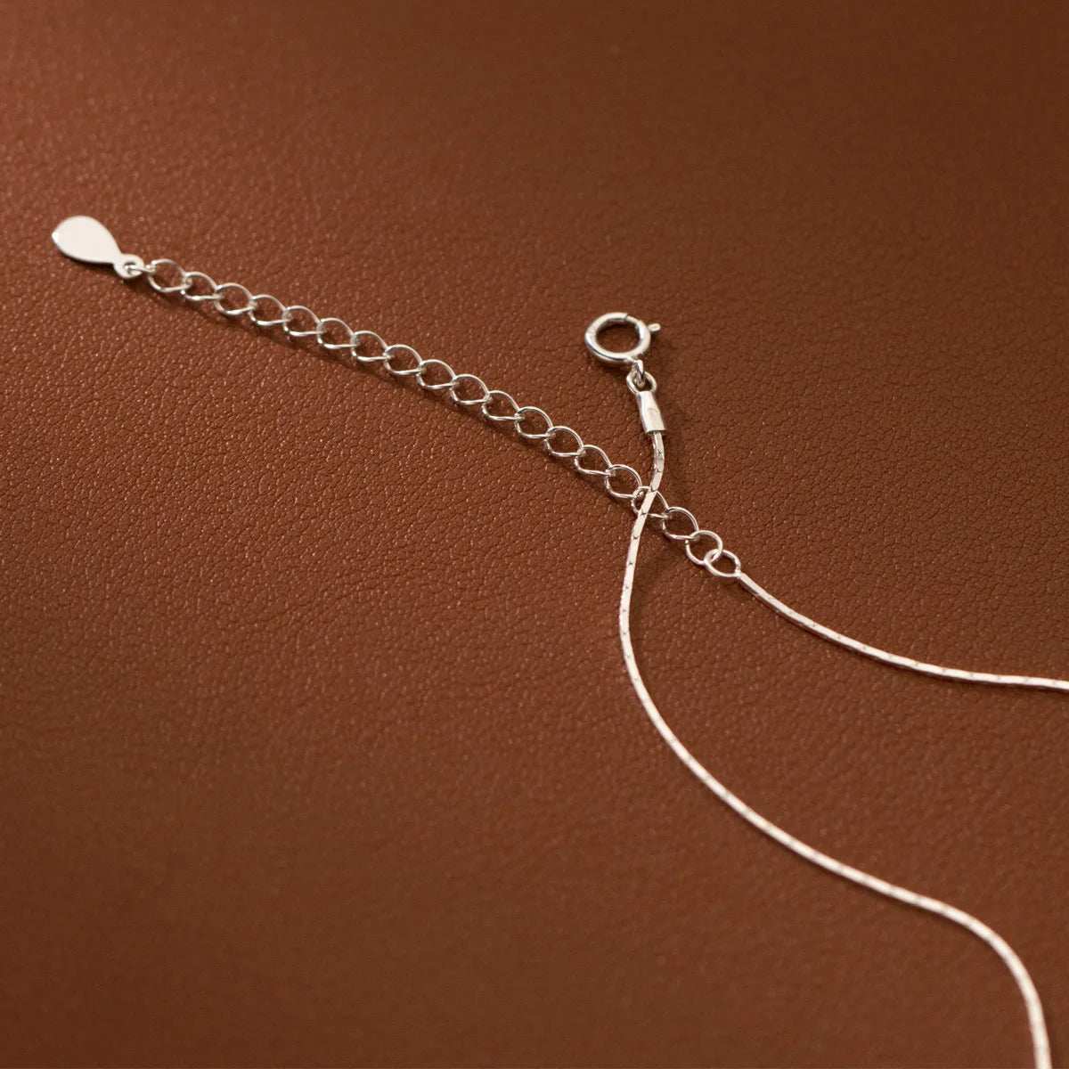 The Silver Pearl Drop Necklace