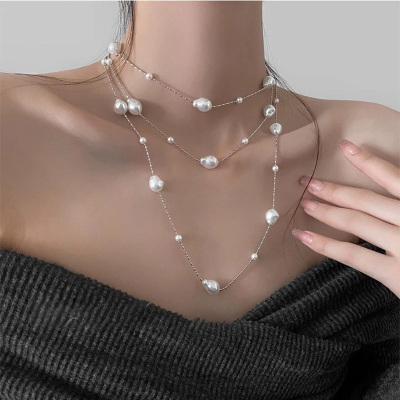 The Baroque Pearl Necklace