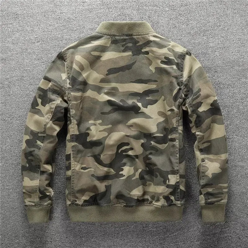 Retro jacket men's military tactical jacket men's camouflage jacket street wear baseball jacket men's bomber jacket winter jacke