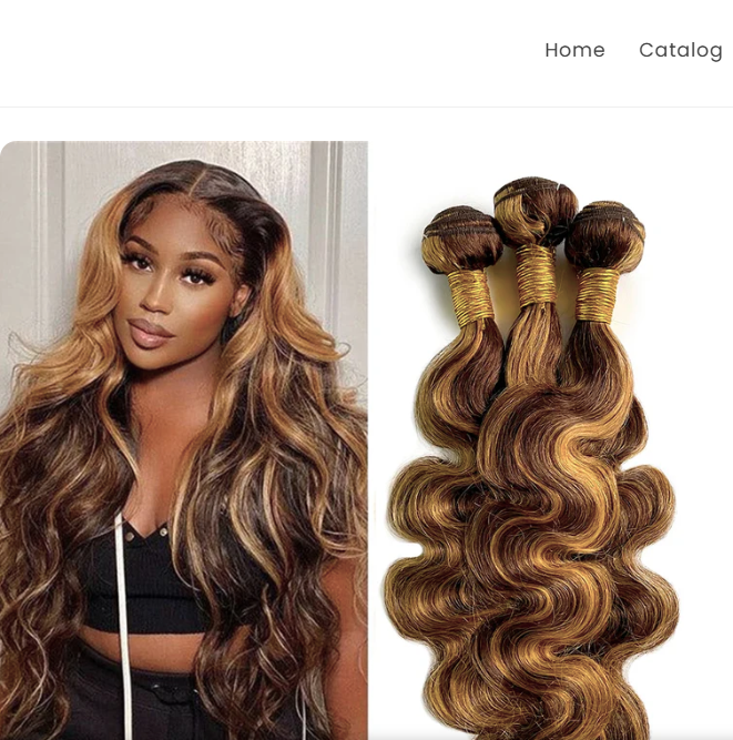 Body Wave Highlight Human Hair Bundles – P4/27 Ombre | Brazilian Remy Hair