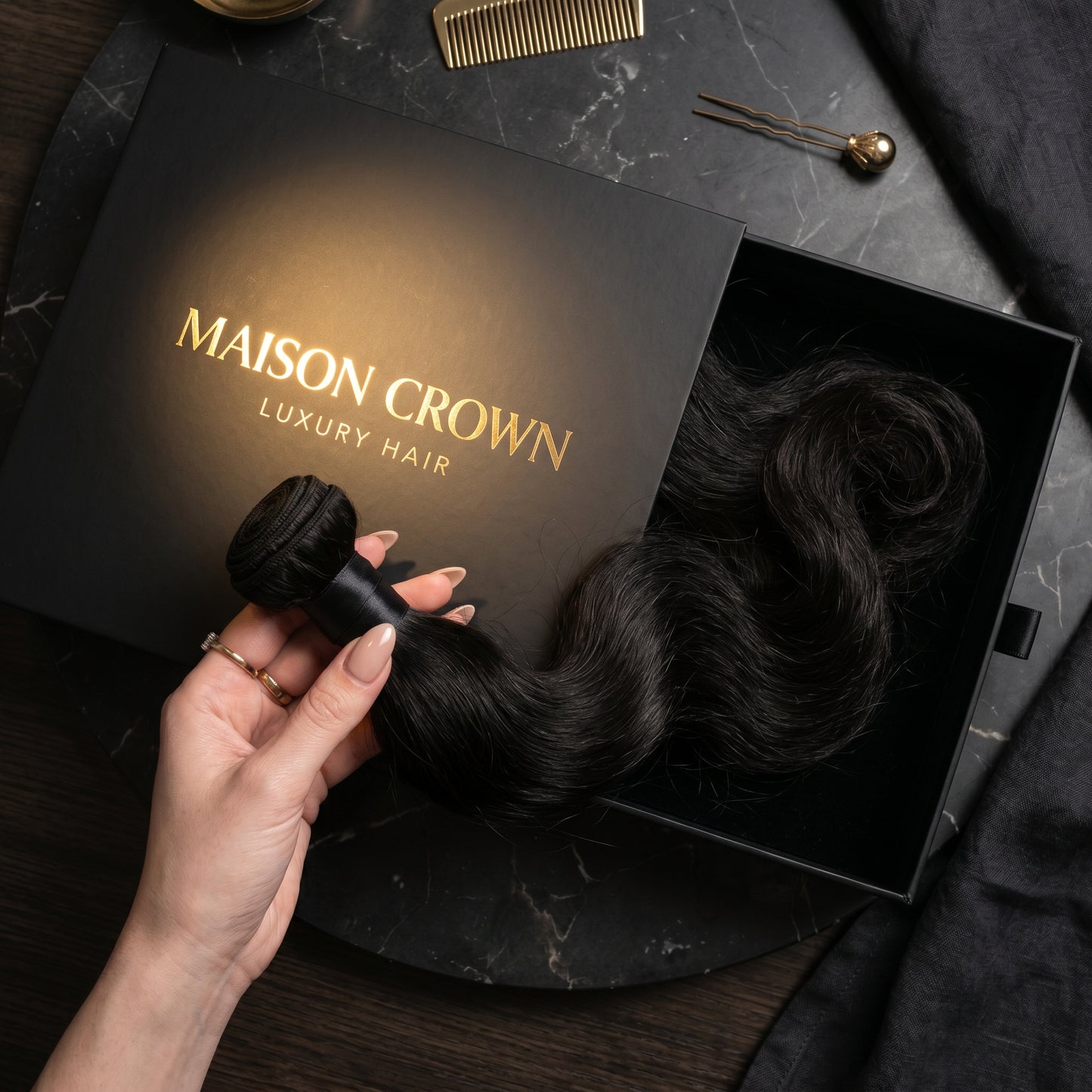 Body Wave Brazilian Human Hair Bundles 4PCS – 100% Remy Hair (8–30 Inch)