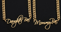 The Cuban Cursive Nameplate Necklace