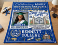 The Next Chapter Custom Graduation Transition Blanket