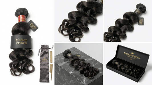 Body Wave Brazilian Human Hair Bundles 4PCS – 100% Remy Hair (8–30 Inch)