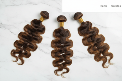 Flat Lay - Hair Bundles Detail