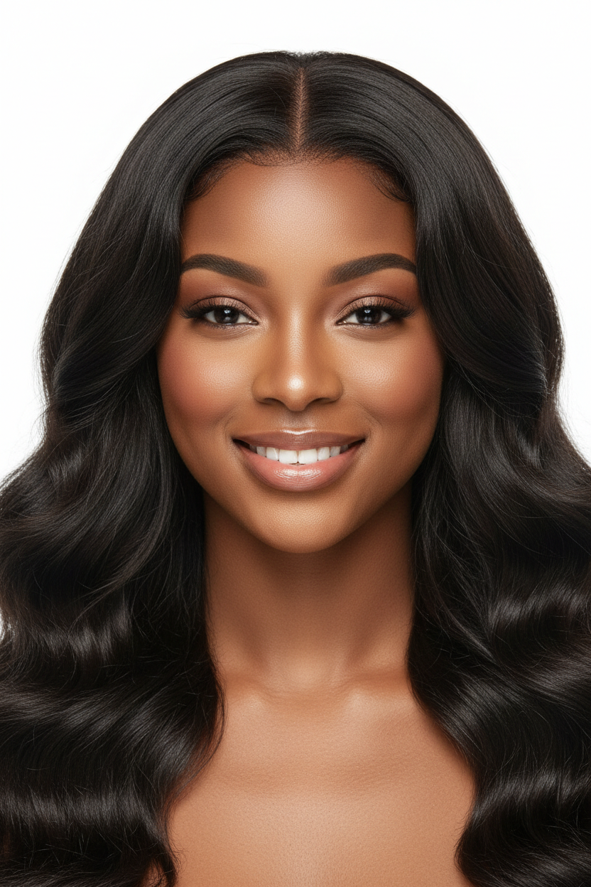 Close-up - Natural Wave Brazilian Bundles