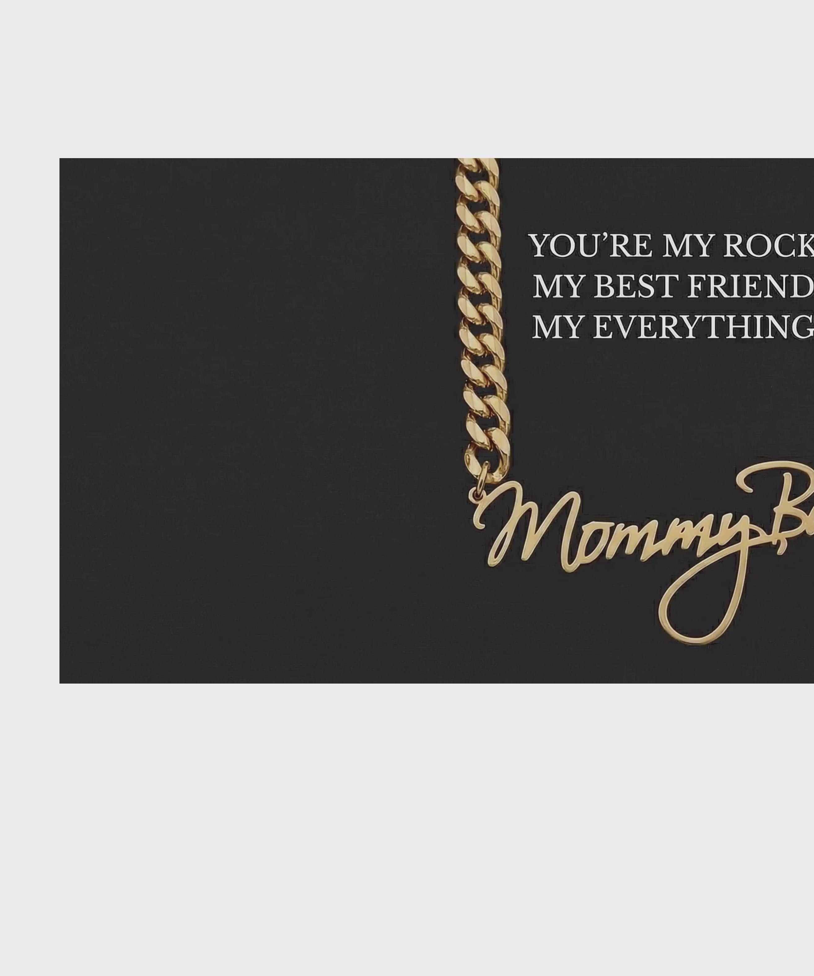 A Mother's Love — Personalized Keepsake Necklace